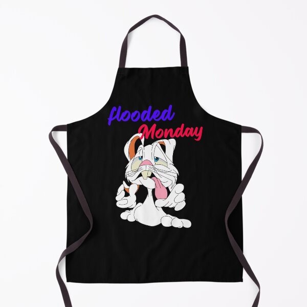 Item preview, Easter bunny flooded Monday  designed and sold by TheEndDesign.