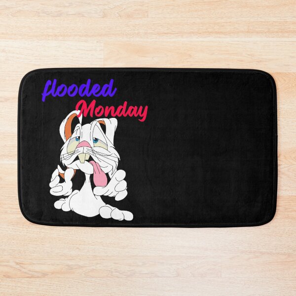 Item preview, Easter bunny flooded Monday  designed and sold by TheEndDesign.