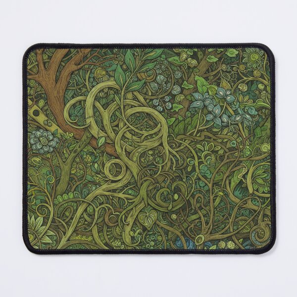 Item preview, Green Forest Botanical Pattern designed and sold by Tripple A Creations.