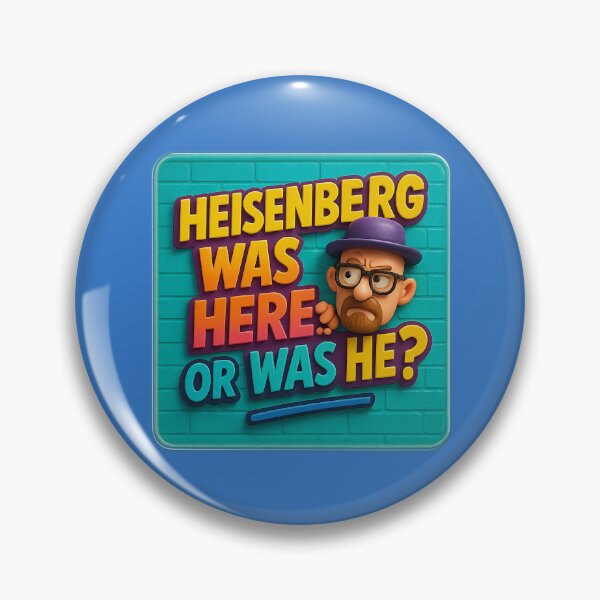 Item preview, Heisenberg Was Here – Science meets humor designed and sold by Girih.