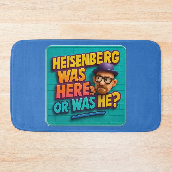 Item preview, Heisenberg Was Here – Science meets humor designed and sold by Girih.