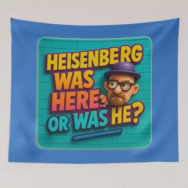 Item preview, Heisenberg Was Here – Science meets humor designed and sold by Girih.