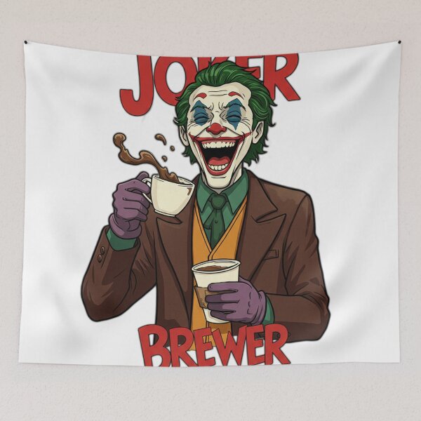 Item preview, Joker Brewer – Dark Coffee Humor designed and sold by Beanoria.
