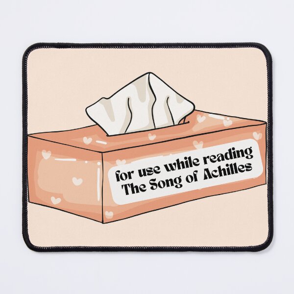 Item preview, the song of achilles tissue box designed and sold by ThiccAndSik.