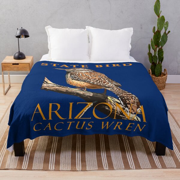 Item preview, Arizona Territory Bird The Cactus Wren designed and sold by taiche.