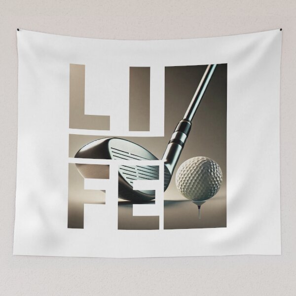 Item preview, El golf es vida designed and sold by DCGII.