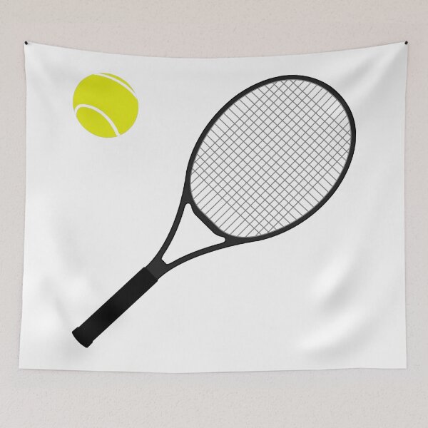 Item preview, Tennis Minimalist - Clean Racket and Ball Design designed and sold by miaa-artistshop.