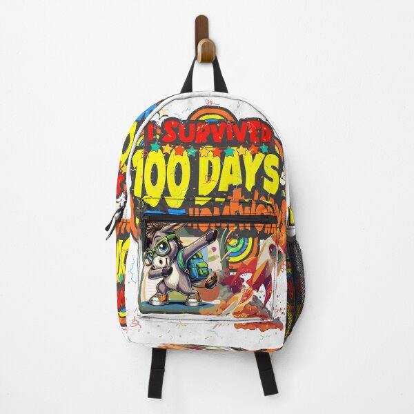 Item preview, I survived 100 Days Of Homeworks : Donkey designed and sold by Eksama Design.