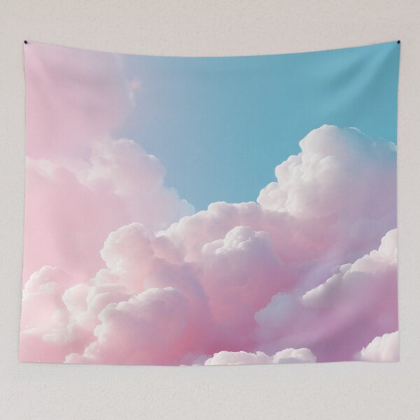 Item preview, Dreamy Cotton Candy Clouds designed and sold by junkydotcom.