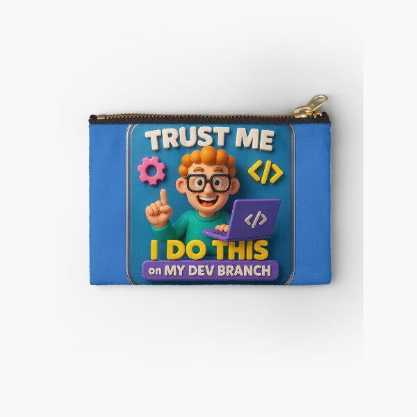 Item preview, Coding on the Dev Branch – Trust with Humor designed and sold by Girih.