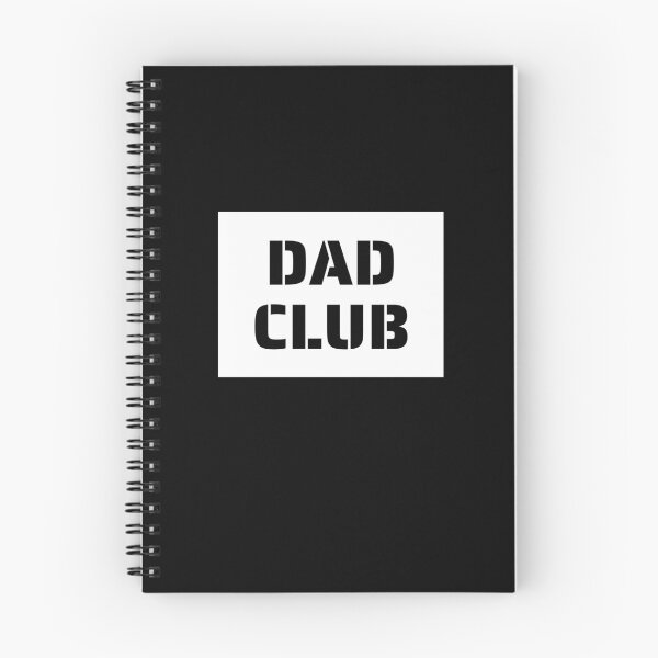 Item preview, Dad Club, Stencil, Bold Black, White Boxed Quotes designed and sold by AASparksDesigns.