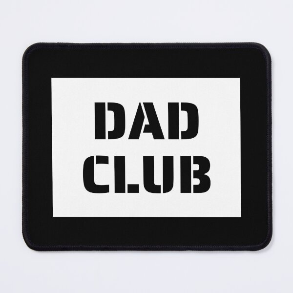 Item preview, Dad Club, Stencil, Bold Black, White Boxed Quotes designed and sold by AASparksDesigns.
