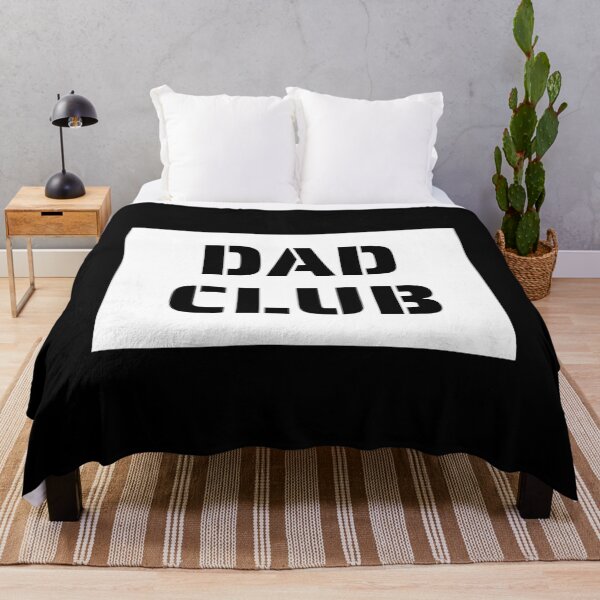 Item preview, Dad Club, Stencil, Bold Black, White Boxed Quotes designed and sold by AASparksDesigns.
