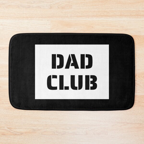 Item preview, Dad Club, Stencil, Bold Black, White Boxed Quotes designed and sold by AASparksDesigns.