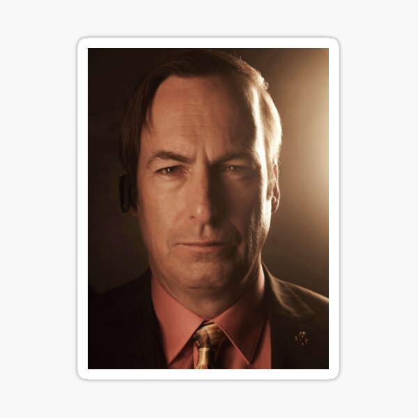 Vista previa del artículo con la obra «Meme de Saul Goodman en alta definición», diseñado y vendido por cilantrogene.