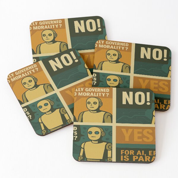 Item preview, AI Without Ethics designed and sold by LOGOSINTERIUM.