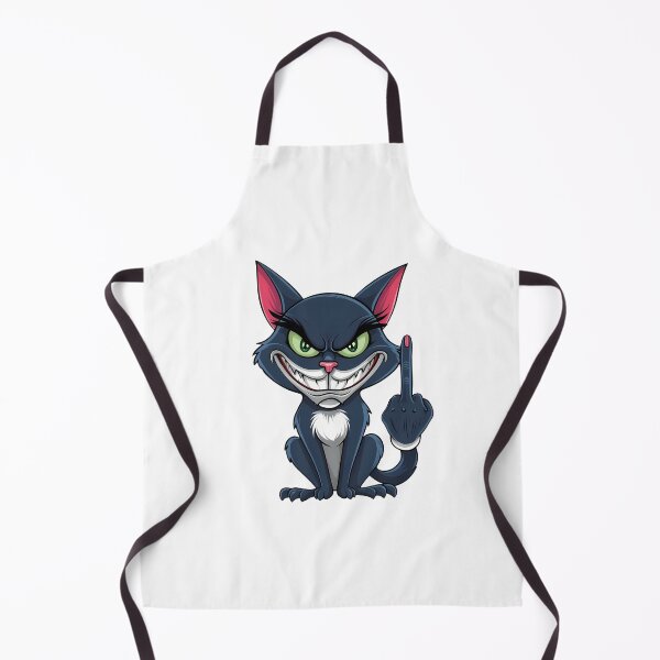 Item preview, cat with middle finger designed and sold by HolaJosephina.