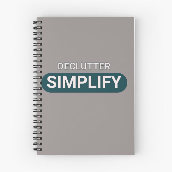 Item preview, Declutter and Simplify designed and sold by Al&Tet.