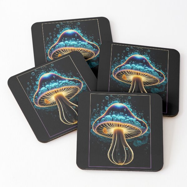 Item preview, Glowing mushroom designed and sold by QuanntixArt.