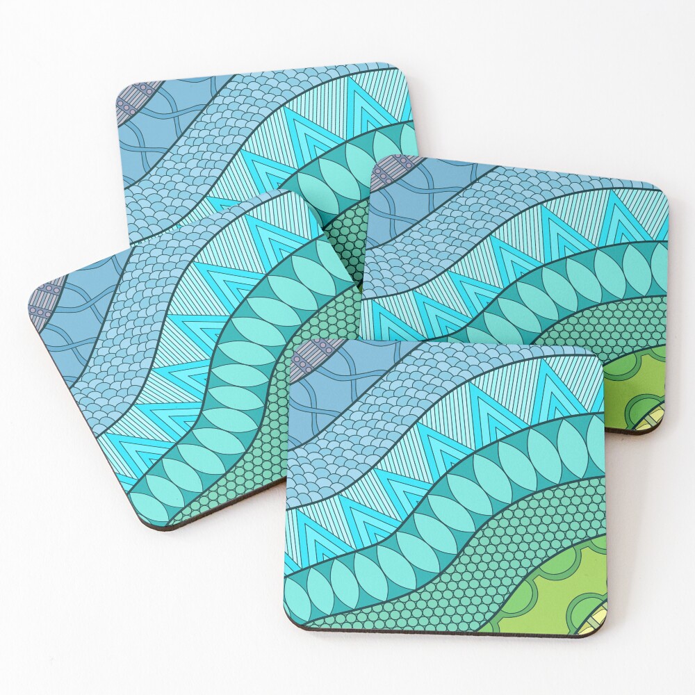 Item preview, Coasters (Set of 4) designed and sold by MKFDesigns.