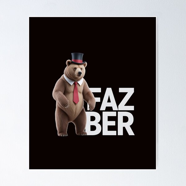 Artikel-Vorschau von Frederick Fazbear: Der schicke Bär, FNAF-Parodie, designt und verkauft von MinecraftShop.