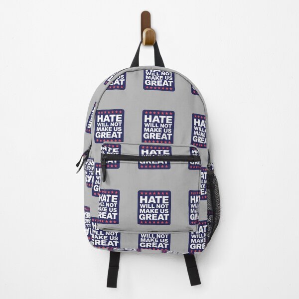Item preview, Hate Will Not Make Us Great – Anti-Tariff Statement designed and sold by Stick It Up!!%.