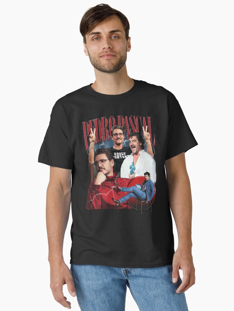 Pedro Pascal Bootleg Print Classic T-Shirt