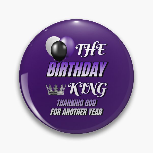 Item preview, Birthday King designed and sold by Flavaprints4u.