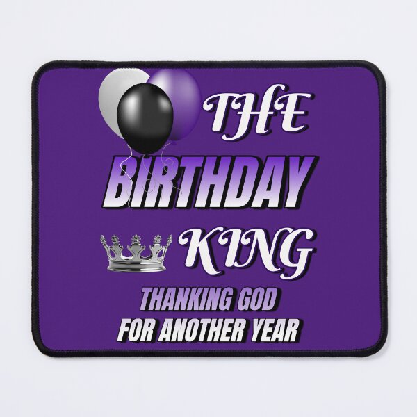 Item preview, Birthday King designed and sold by Flavaprints4u.