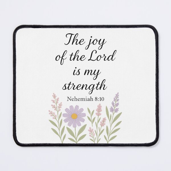Item preview, Nehemiah 8:10 – Scripture designed and sold by Luxe & Lovely Finds.