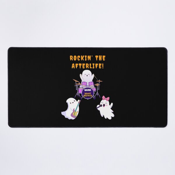 Item preview, Rockin' The Afterlife Ghost Rock Band Happy Halloween designed and sold by Artography Designs.