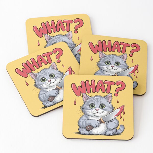 Artikelvorschau, Katze, was? entworfen und verkauft von FurbuddyWonders.