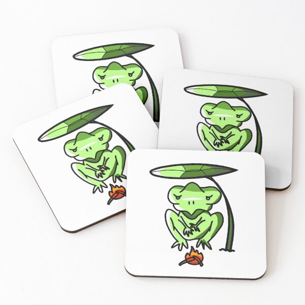 Item preview, Grumpy Cold Day Frog designed and sold by lunoxinfinity.