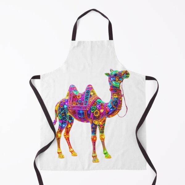 Item preview, Glowing Colorful Camel designed and sold by GloriousArtSKD.