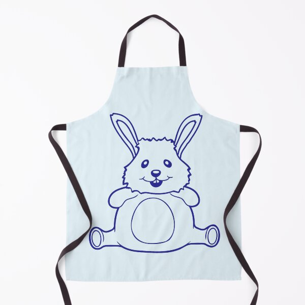 Item preview, Bunny Chubby Fat Round Overweight Hungry Rabbit designed and sold by shirt-o-mat.
