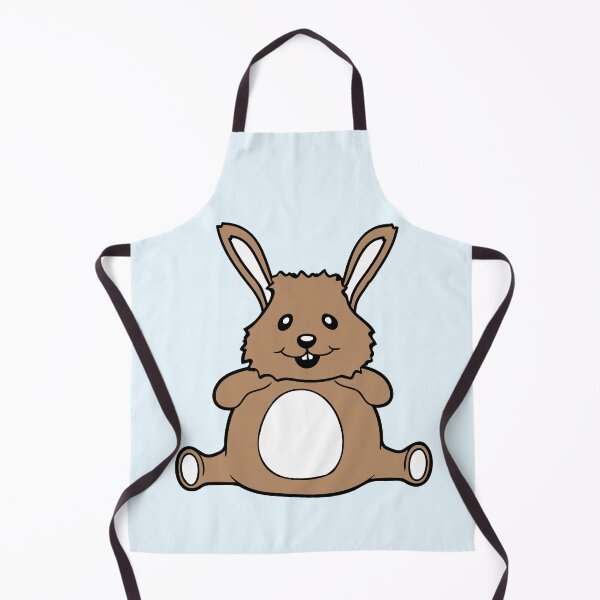 Item preview, Bunny Chubby Fat Round Overweight Hungry Rabbit designed and sold by shirt-o-mat.