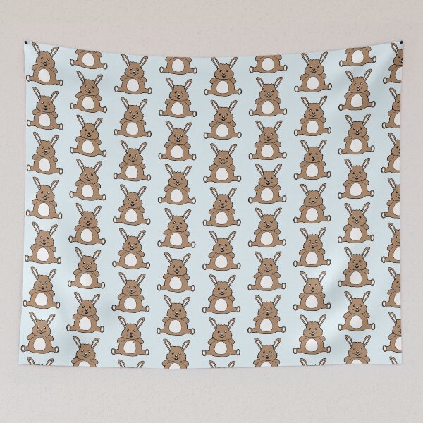 Item preview, Bunny Chubby Fat Round Overweight Hungry Rabbit designed and sold by shirt-o-mat.