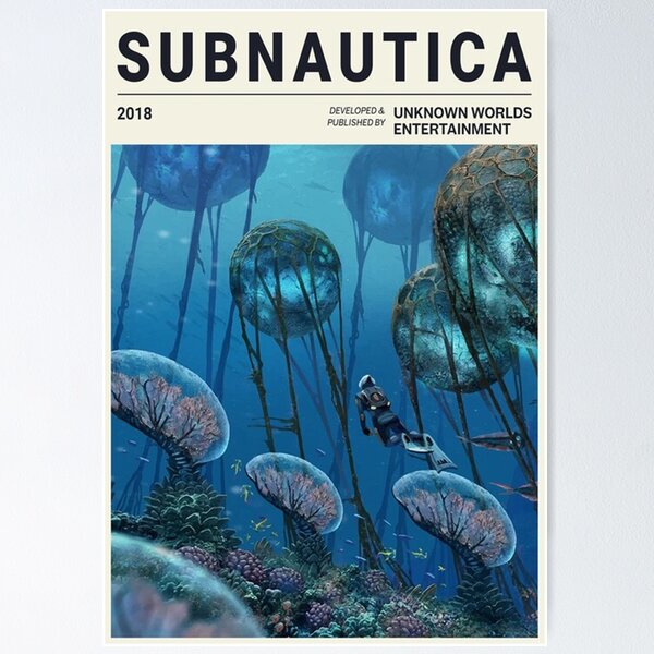 Artikel-Vorschau von Poster Subnautica - Grand Reef, designt und verkauft von brendaCampti.