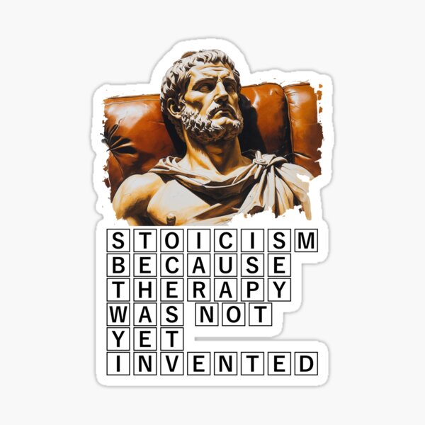 Item preview, Stoicism designed and sold by Peak-Ethos.