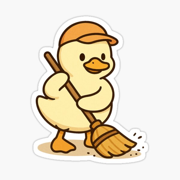 Item preview, Cleaner Ducky designed and sold by TheGummyDuck.