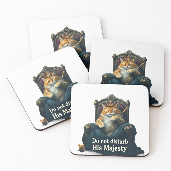 Item preview, Do not disturb his majesty designed and sold by apoknight.