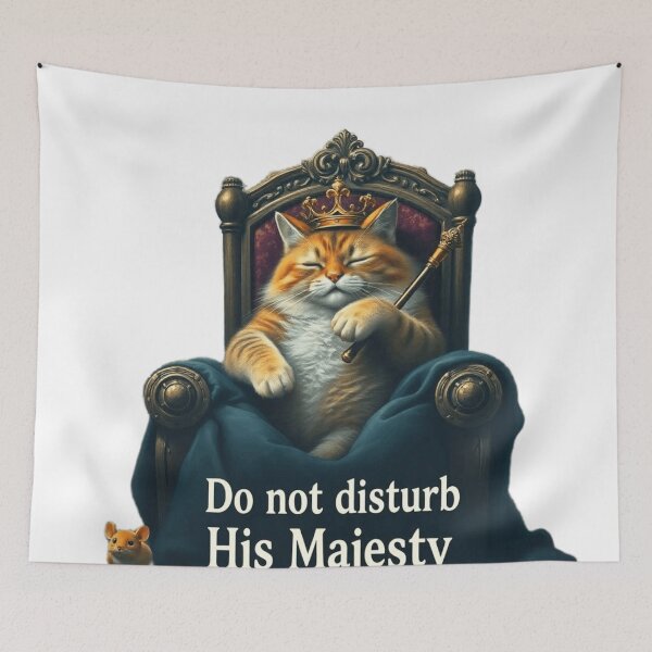 Item preview, Do not disturb his majesty designed and sold by apoknight.