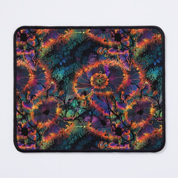 Item preview, Psychedelic fractals floral, soft neon, colorful designed and sold by CoolPixels.