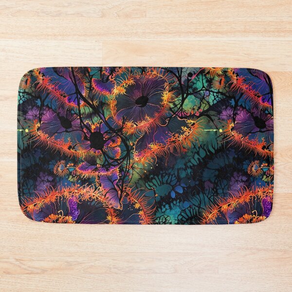 Item preview, Psychedelic fractals floral, soft neon, colorful designed and sold by CoolPixels.
