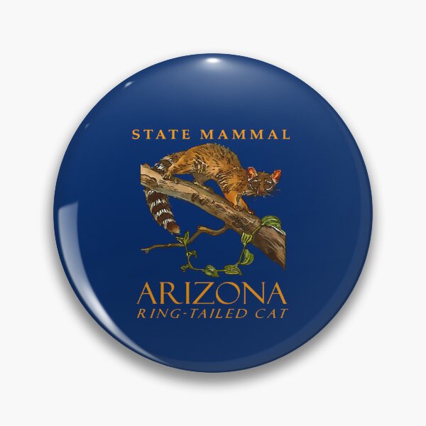 Item preview, Arizona Territory Mammal The Ring-Tailed Cat designed and sold by taiche.