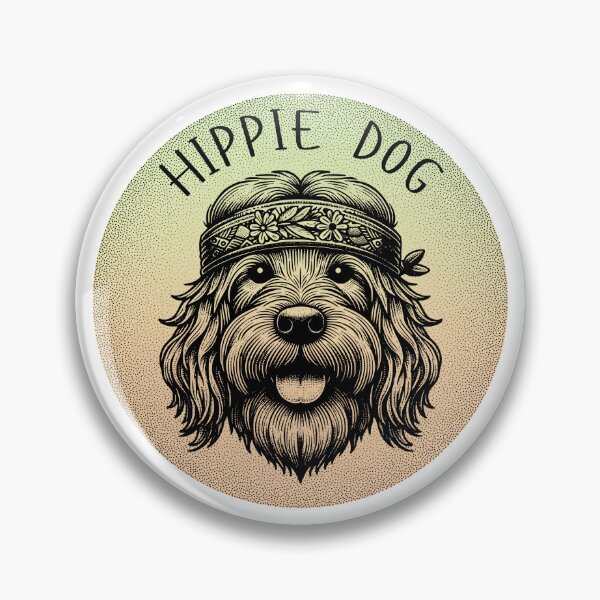 Item preview, HIPPIE DOG  designed and sold by DanaTees.