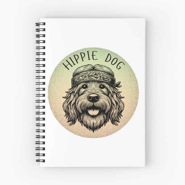 Item preview, HIPPIE DOG  designed and sold by DanaTees.
