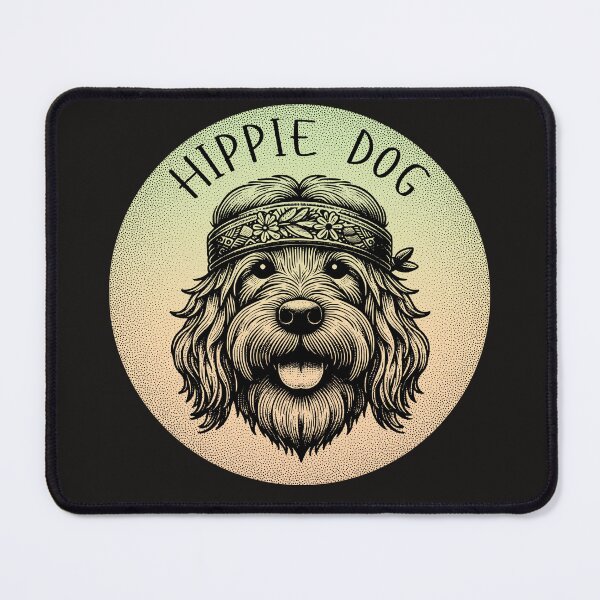 Item preview, HIPPIE DOG designed and sold by DanaTees.