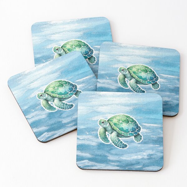 Item preview, Watercolor Sea Turtle - World Turtle Day designed and sold by ureggie.
