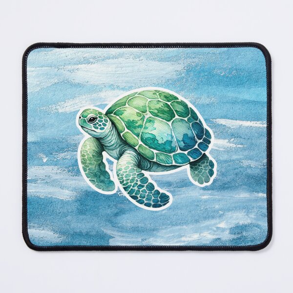 Item preview, Watercolor Sea Turtle - World Turtle Day designed and sold by ureggie.